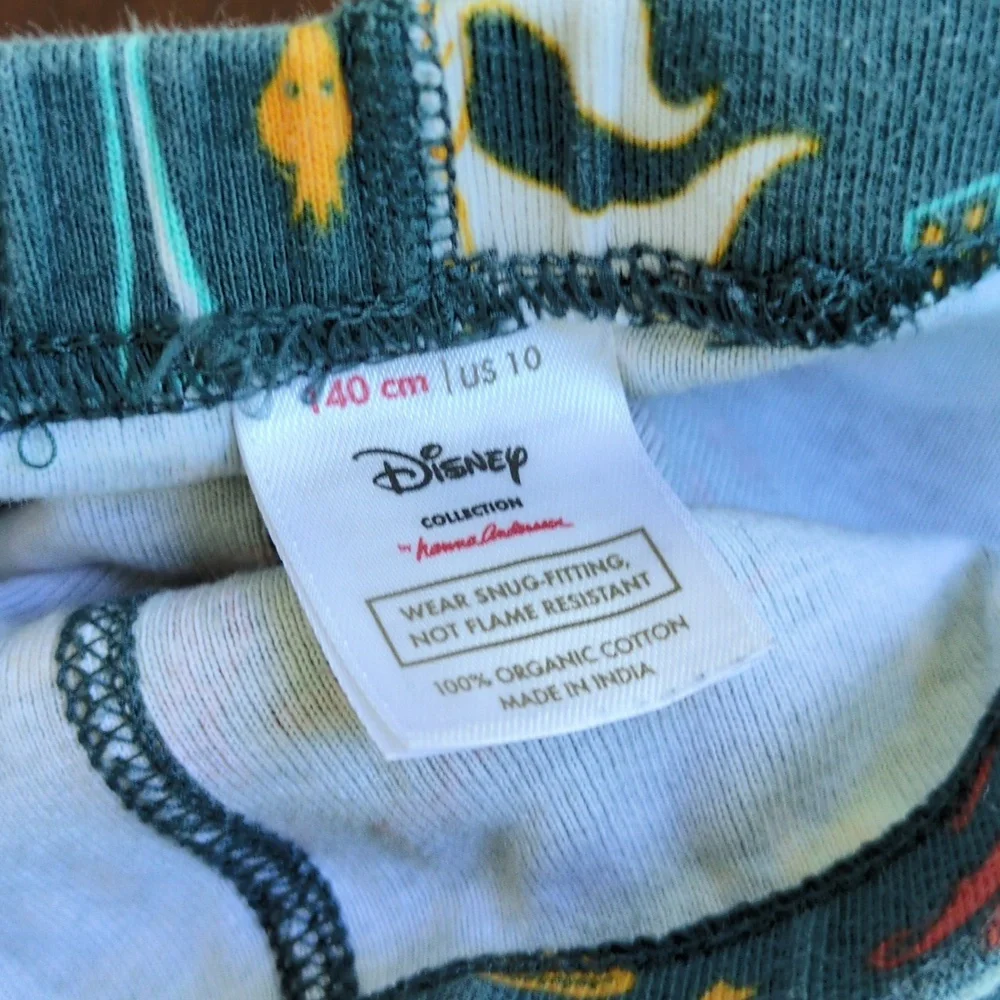 Disney Nightmare Before Christmas Hanna Andersson Pajamas Size 10